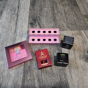 Jeffree Star Bundle // Lipstick eyeshadow display & lip scrub / Jeffree Star Lot